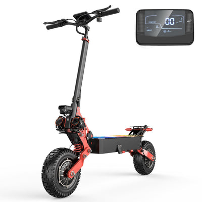 ASKGO K6 Pro Electric Scooter, 2000W Dual Motor, 11in Off Road Tires, 45mph 40Miles Range, Dual Disc Brake, 48V 15Ah Fast E Scooter For Adults Commuter, Outdoor - Build a dream